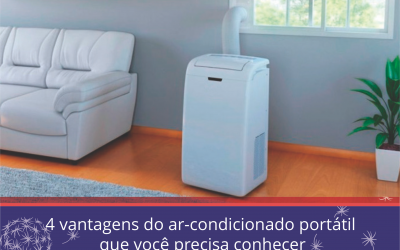 4 vantagens do ar-condicionado portátil que você precisa conhecer